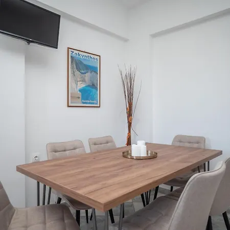 Apartmán Spiros Ii & 50m From Center 300m From Ideal For Families And Groups