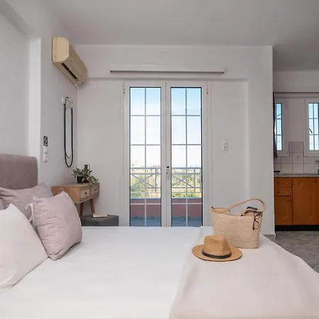 Spiros Ii & 50m From Center 300m From Ideal For Families And Groups Apartmán *
